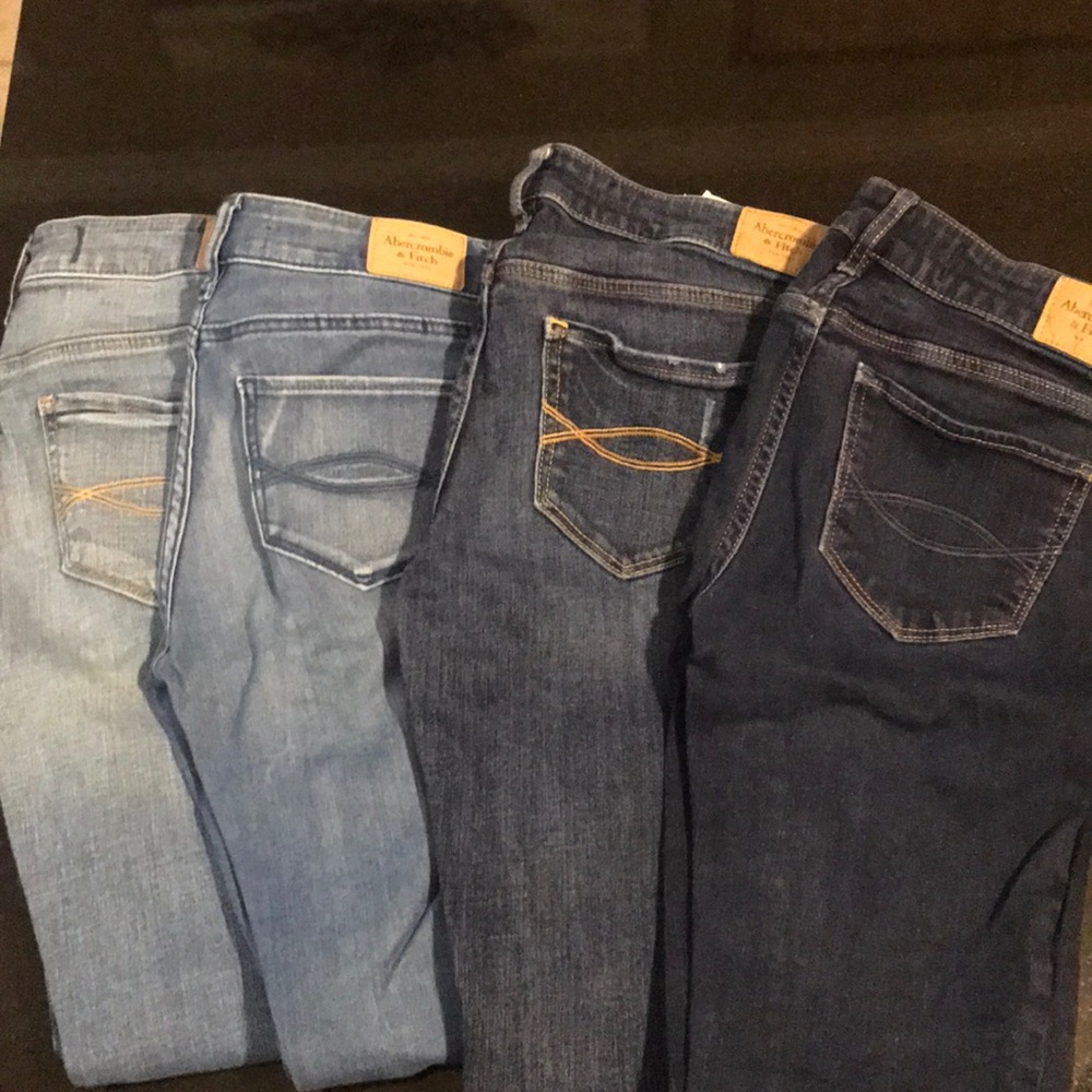 Abercrombie jeans - 4 pairs
